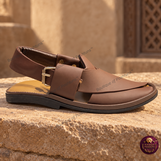 Premium Peshawari Closed Chappal - alternate product view